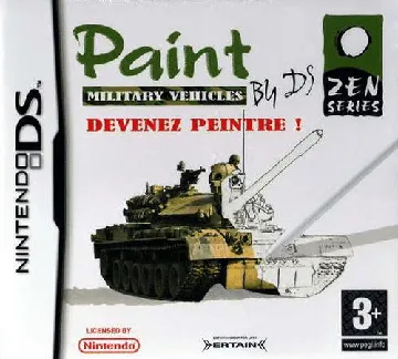 Paint by DS - Military Vehicles (Europe) (En,Fr,De,Es,It) box cover front